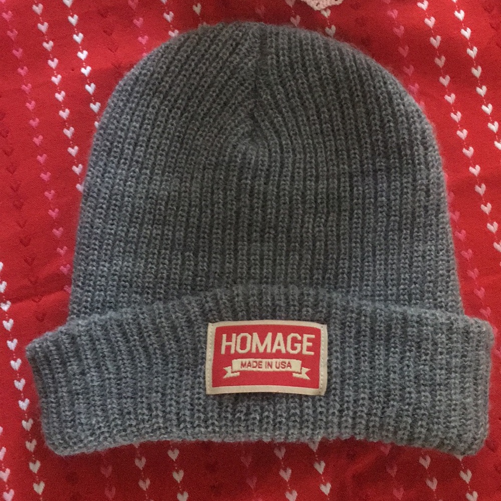 NWOT Homage beanie - grey